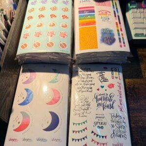 Happy Planner Sticker Bundles - different themes - see pics! 11 available